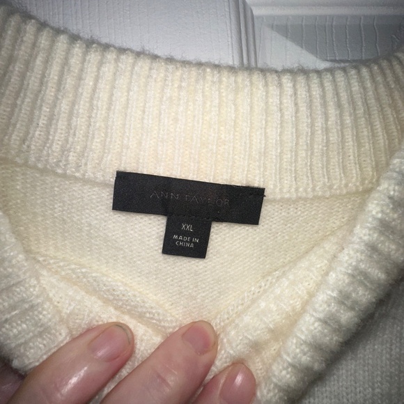 Ann Taylor Striped Sweater | Size XXL | Never Worn | Cozy & Stylish - Picture 3 of 5